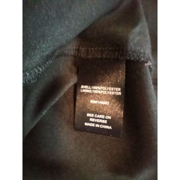 Torrid Black Chiffon Mini Dress Size 3 3X Plus Women Off The Shoulder LBD - Picture 11 of 13